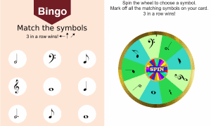 Bingo - Match The Symbols